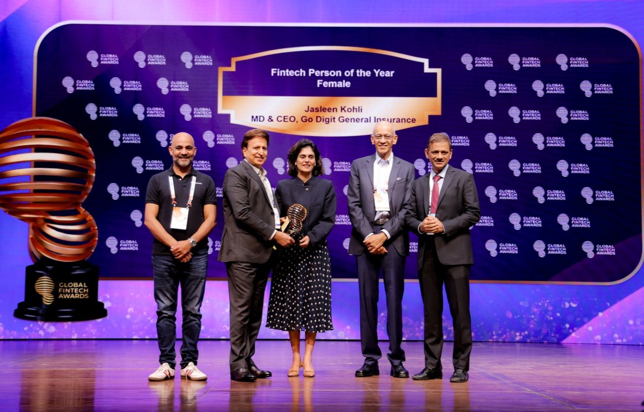 Fintech Person of the Year – Female - Jasleen Kohli, MD & CEO, Go Digit General Insurance
